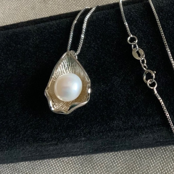 Women’s Gorgeous Pearl 925 Sterling Silver - Picture 7 of 11